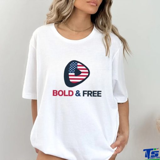 Rick Racela Bold & Free Usa T Shirt