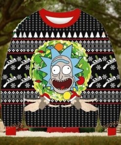 Rick Sanchez All Over Printed Funny Ugly Christmas Sweater