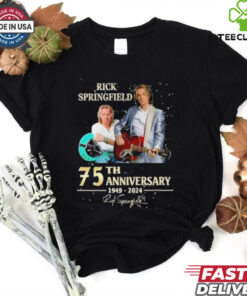 Rick Springfield 75th anniversary 1949 2024 shirt