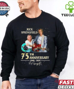Rick Springfield 75th anniversary 1949 2024 shirt