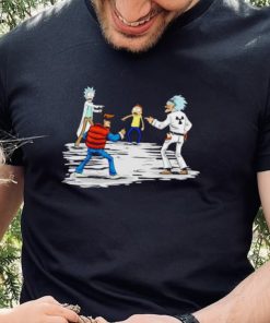 Rick and Marty Spider man meme shirt