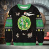 Slayer Root Of All Evil Merry Christmas Ugly Sweater