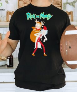 Rick and Morty Santa reindeer Christmas shirt