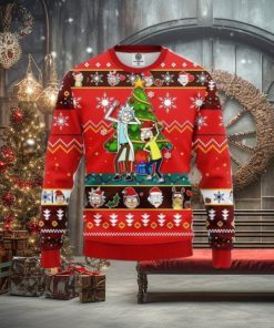 Rick and Morty Ugly Christmas Sweater