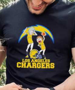 Rick and Morty cartoon Los Angeles Chargers football helmet logo 2024 shirt 6 Rick and Morty cartoon Los Angeles Chargers football helmet logo 2024 shirt