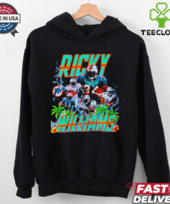 Ricky Williams Miami Dolphins graphic retro shirt