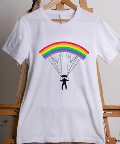 Ride the Rainbow LGBT logo shirt