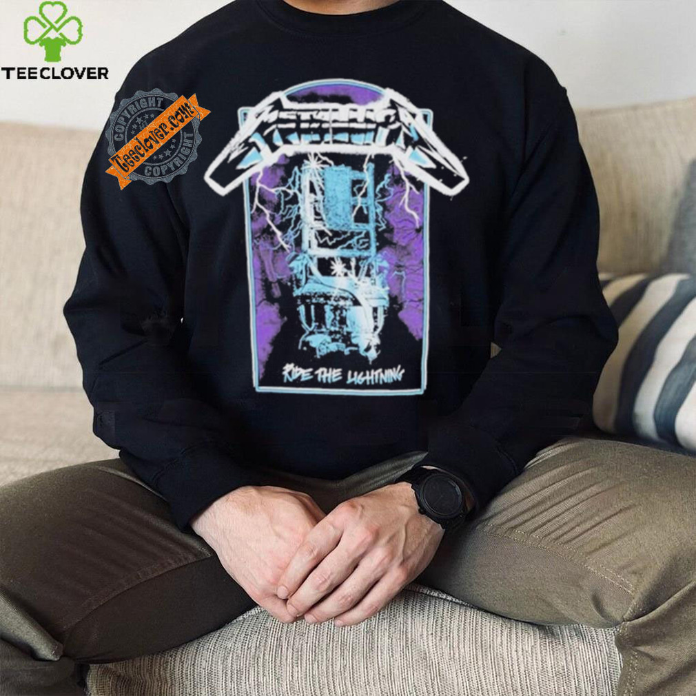Ride the lightning anniversary tracklist shirt Ride the lightning anniversary tracklist shirt