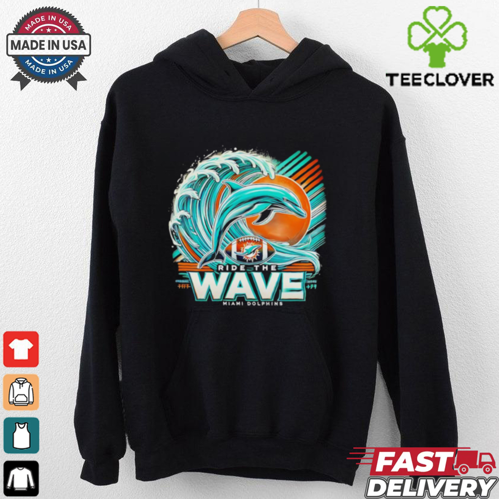 Ride the wave Miami Dolphins shirt Ride the wave Miami Dolphins shirt