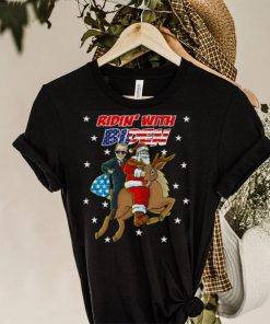 Ridin’ With Biden Christmas Joe Biden Santa Democratic Party shirt