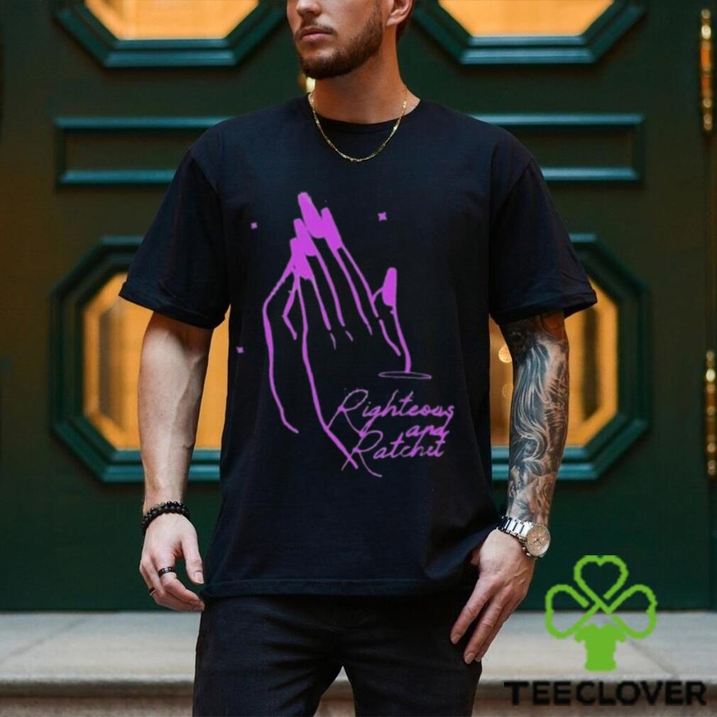 Righteous And Ratchet Angel Hands Shirt Righteous And Ratchet Angel Hands Shirt