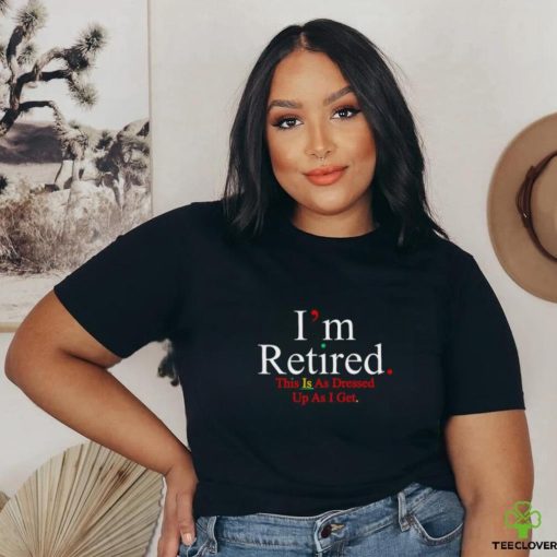 Rihanna Wearing I'm Retired Shirt