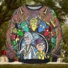 Philadelphia Eagles Grinch Ugly Christmas Sweater Xmas 3D Printed Christmas Sweater Gift