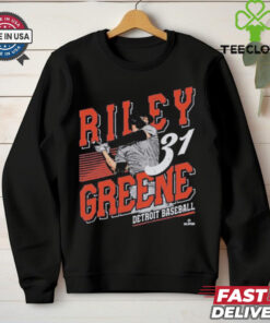 Riley Greene Detroit Tigers Player Name shirt