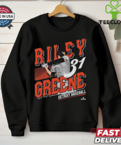 Riley greene detroit player name shirt