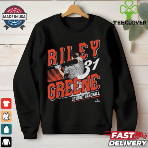 Riley greene detroit player name shirt