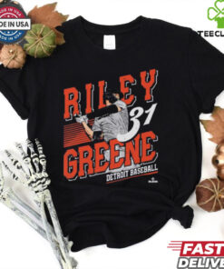 Riley greene detroit player name shirt