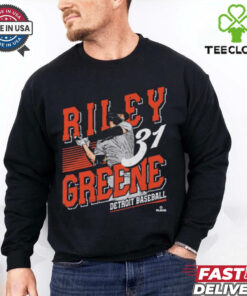 Riley greene detroit player name shirt
