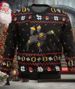 Ring Of Umbreon Pokemon Christmas AOP Sweater