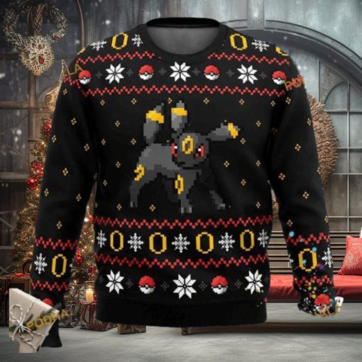 Ring Of Umbreon Ugly Christmas Sweater, Funniest Ugly Christmas Sweater