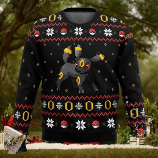 Ring Of Umbreon Ugly Christmas Sweater, Funniest Ugly Christmas Sweater