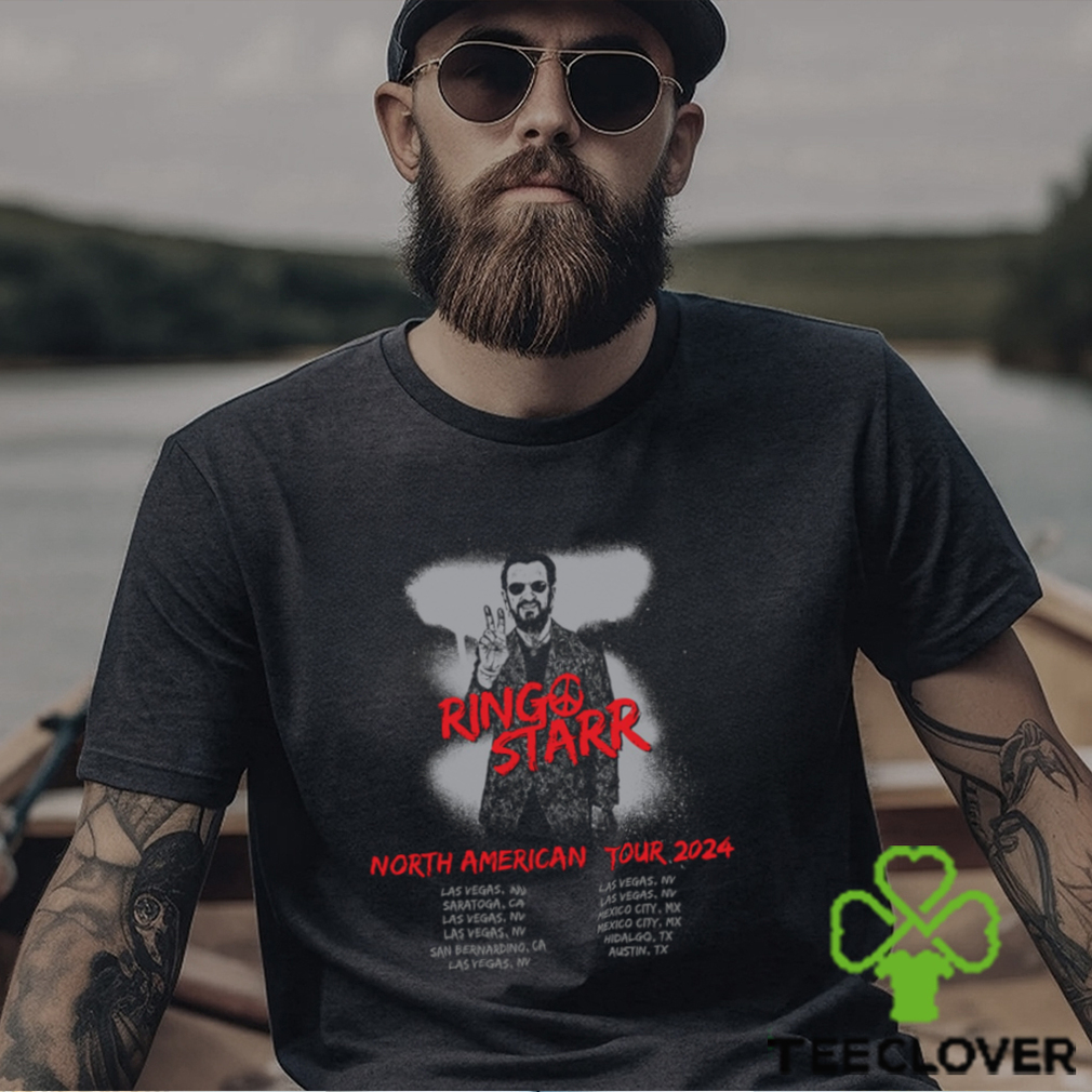 Ringo Starr North American Tour 2024 Poster Shirt Ringo Starr North American Tour 2024 Poster Shirt