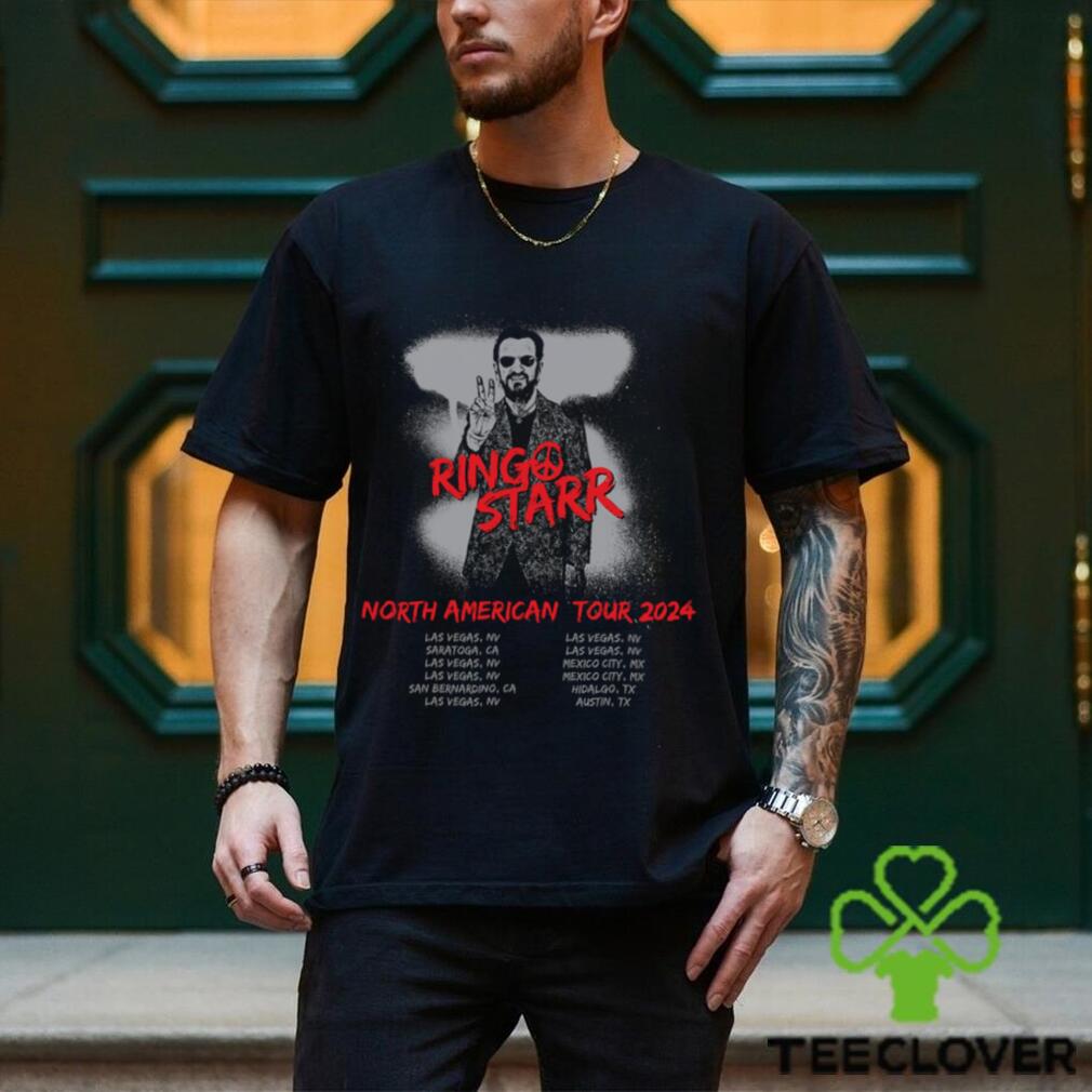 Ringo Starr North American Tour 2024 Poster Shirt Ringo Starr North American Tour 2024 Poster Shirt