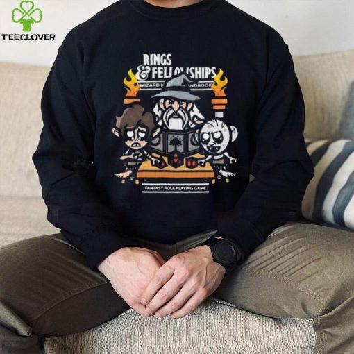 Rings And Fellowships Fantasy Role Playing Game Shirt