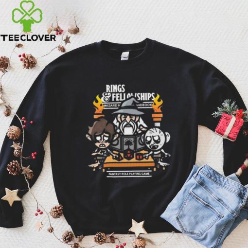 Rings And Fellowships Fantasy Role Playing Game Shirt