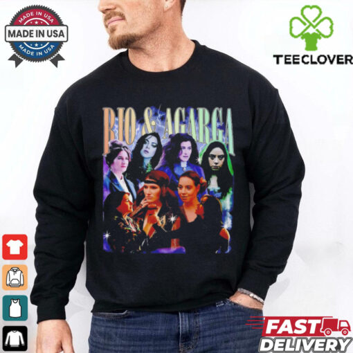 Rio Vidal and Agatha Harkness Marvel bootleng style graphic shirt