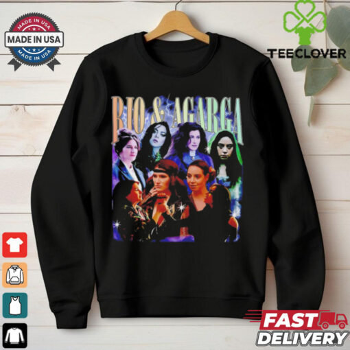 Rio Vidal and Agatha Harkness Marvel bootleng style graphic shirt