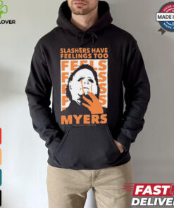 Riot Society Halloween 2024 Michael Myers Slashers Have Feelings Too Painting t shirt 2 Riot Society Halloween 2024 Michael Myers Slashers Have Feelings Too Painting t shirt