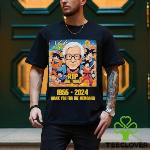 Rip Akira Toriyama 1955 2024 Thank You for the memories T Shirt