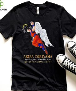 Rip Akira Toriyama April 5 1955 March 1 2024 rest in peace manga artist Son Goku shirt