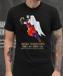 Rip Akira Toriyama April 5 1955 March 1 2024 rest in peace manga artist Son Goku hoodie, sweater, longsleeve, shirt v-neck, t-shirt