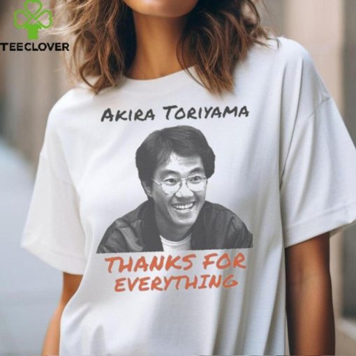 Rip Akira Toriyama Thanks for Everything Shirt