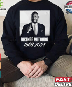 Rip Dikembe Mutombo 1966 2024 Shirt