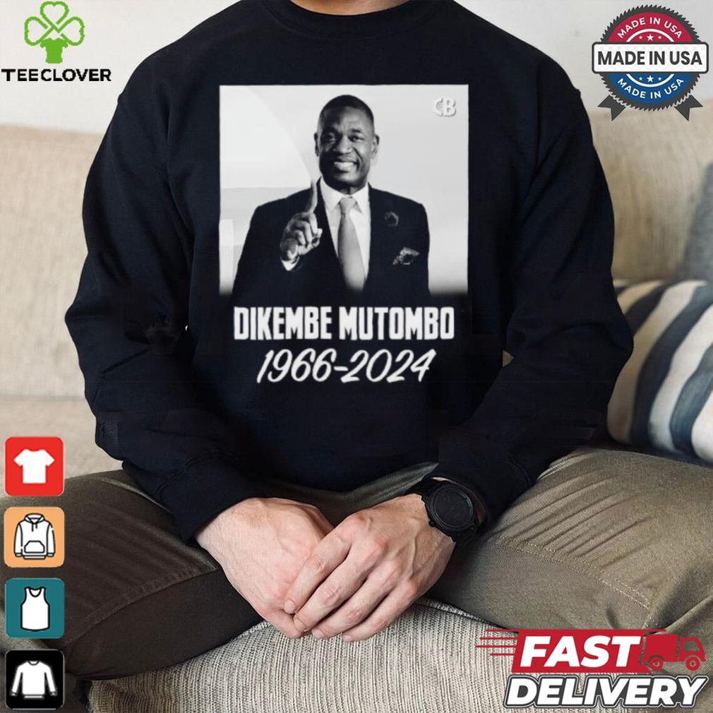 Rip Dikembe Mutombo 1966 2024 Shirt Rip Dikembe Mutombo 1966 2024 Shirt
