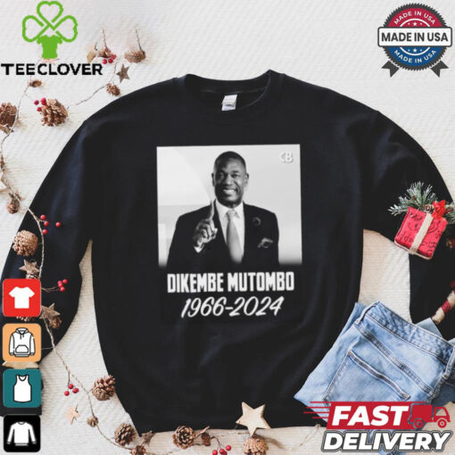 Rip Dikembe Mutombo 1966 2024 Shirt