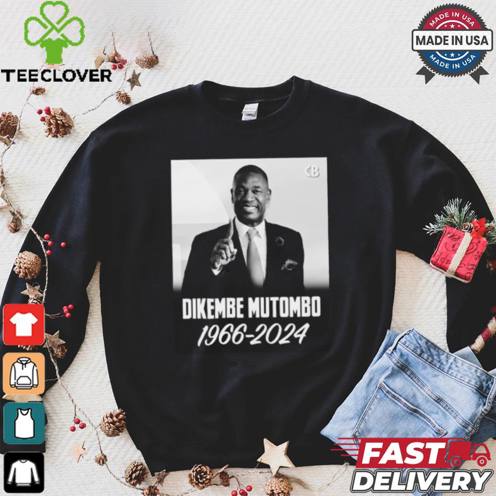 Rip Dikembe Mutombo 1966 2024 Shirt Rip Dikembe Mutombo 1966 2024 Shirt