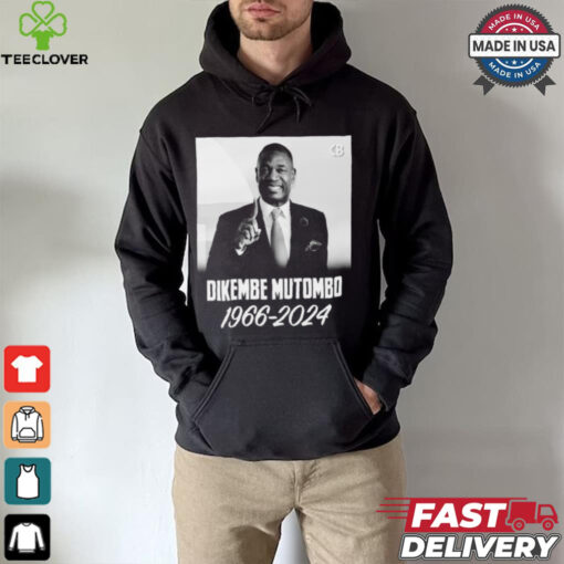 Rip Dikembe Mutombo 1966 2024 Shirt