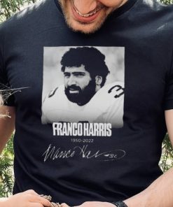 Rip Franco Harris 1950 2022 Signatures Shirt