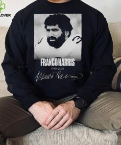 Rip Franco Harris 1950 2022 Signatures Shirt