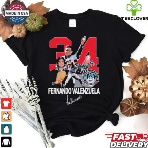 Rip Legends Fernando Valenzuela Los Angeles Dodgers T shirts