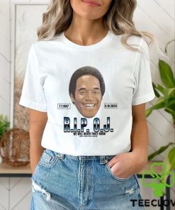 Rip Oj Shirt, Going Away Condolence Short Shirts