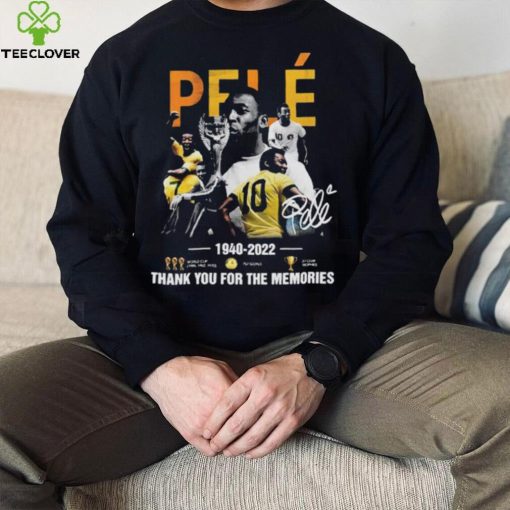 Rip Pele Brazil Football Thank You For The Memories Shirt