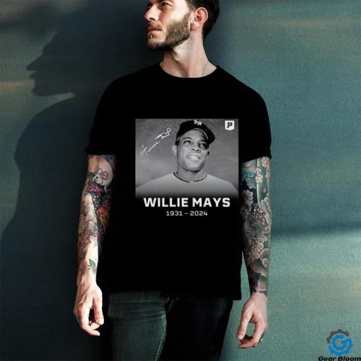 Rip San Francisco Giants Legend Hall Of Famer Willie Mays Signature 1931 2024 Shirt