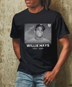 Rip San Francisco Giants Legend Hall Of Famer Willie Mays Signature 1931 2024 Shirt