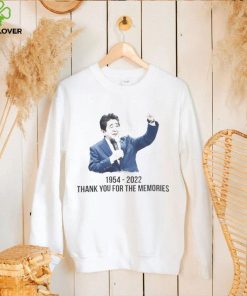 Rip Shinzo Abe Shirt 1954 2022 Thank You For The Memories Signature