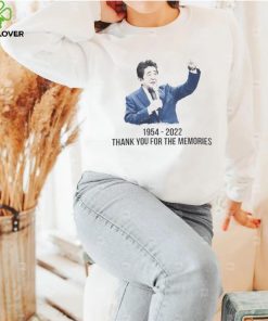 Rip Shinzo Abe Shirt 1954 2022 Thank You For The Memories Signature